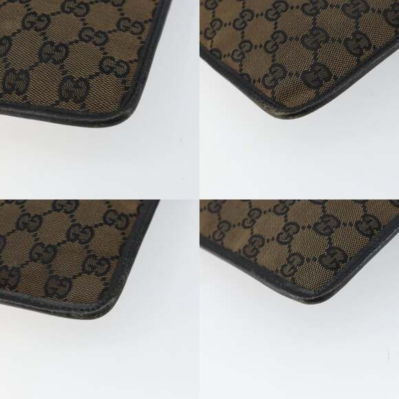 GUCCI GG Canvas Shoulder Bag Brown 019 019 - Picture 10 of 12